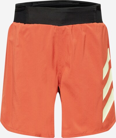 adidas Terrex Workout Pants 'Agravic' in Yellow / Light red / Black, Item view