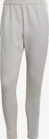 ADIDAS SPORTSWEAR Slim fit Workout Pants 'Squadra 21 Sweat' in Grey: front