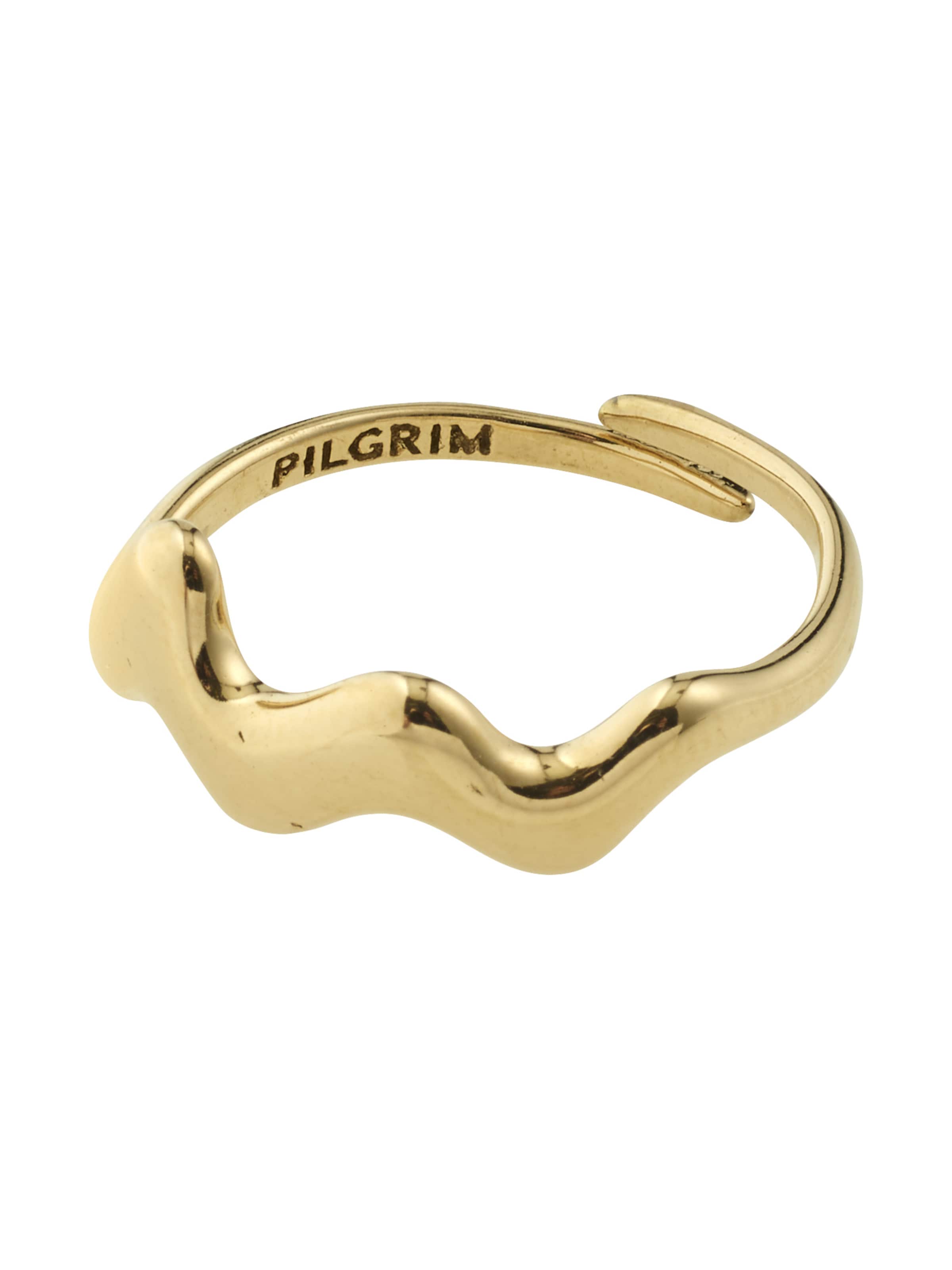 Pilgrim Sormus 'Larkin' värissä kulta: etupuoli