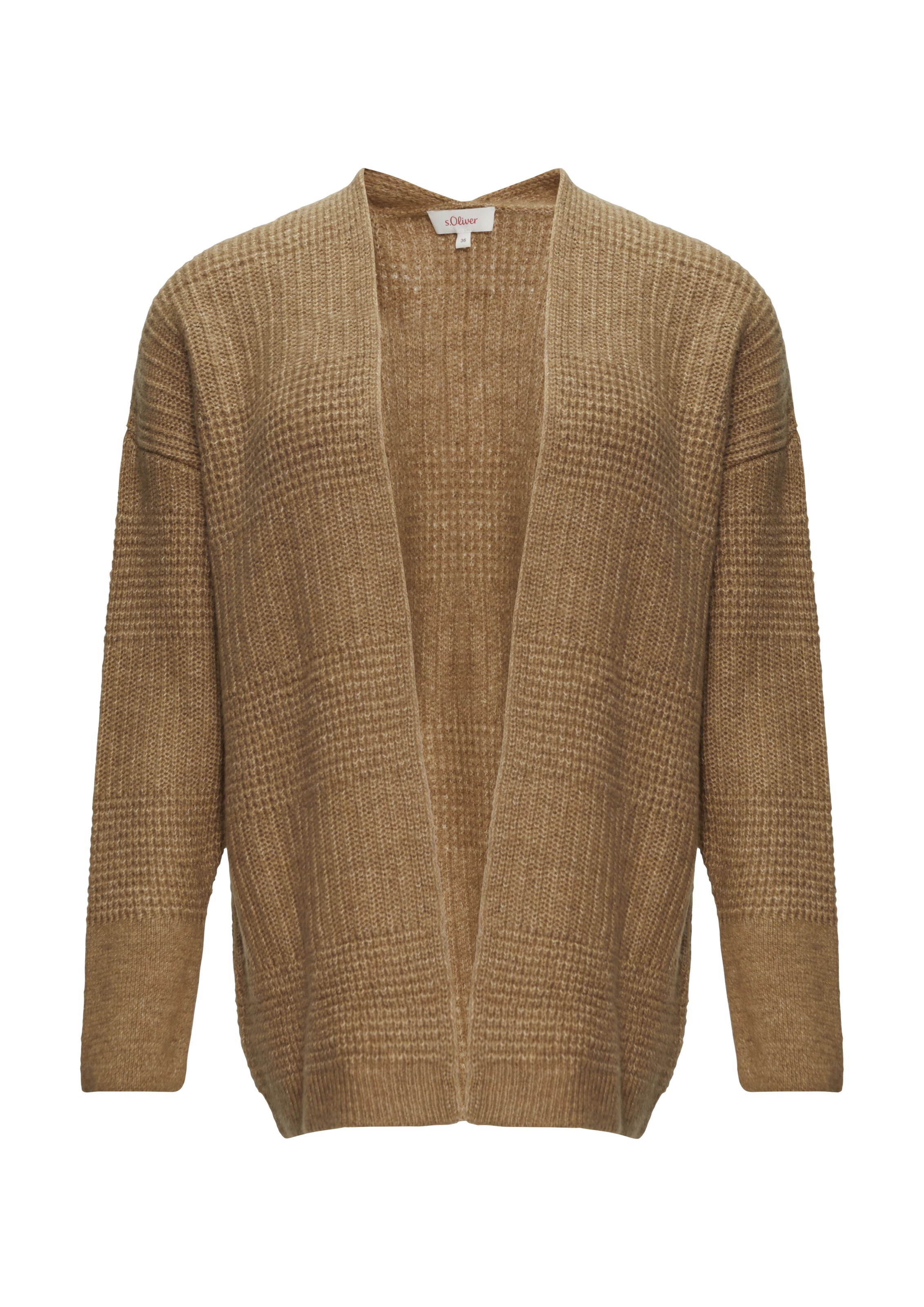 Cardigan s.Oliver en marron : devant