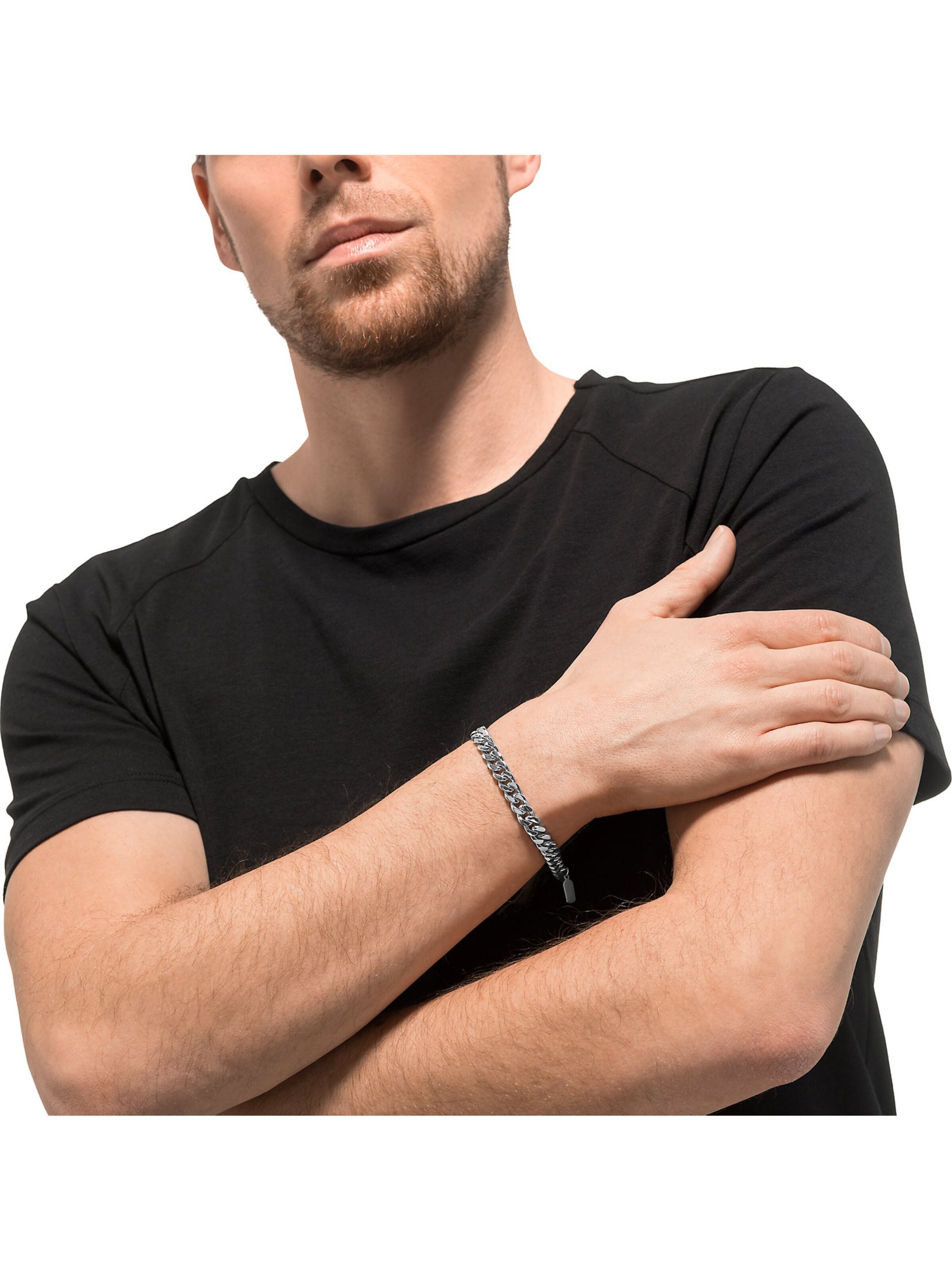 FAVS Bracelet in Silver: front