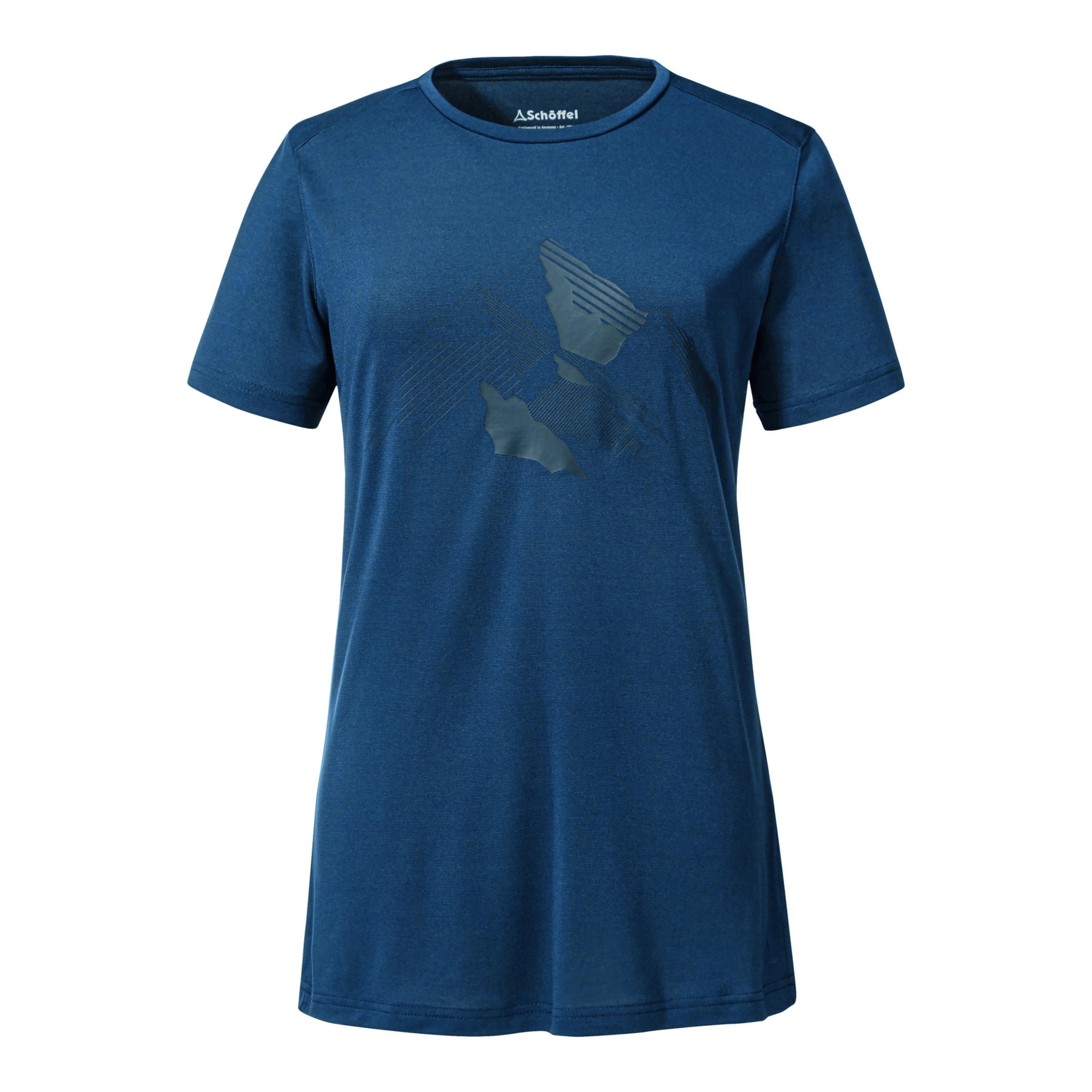 Maglia funzionale 'Skyrup' di Schöffel in blu: frontale