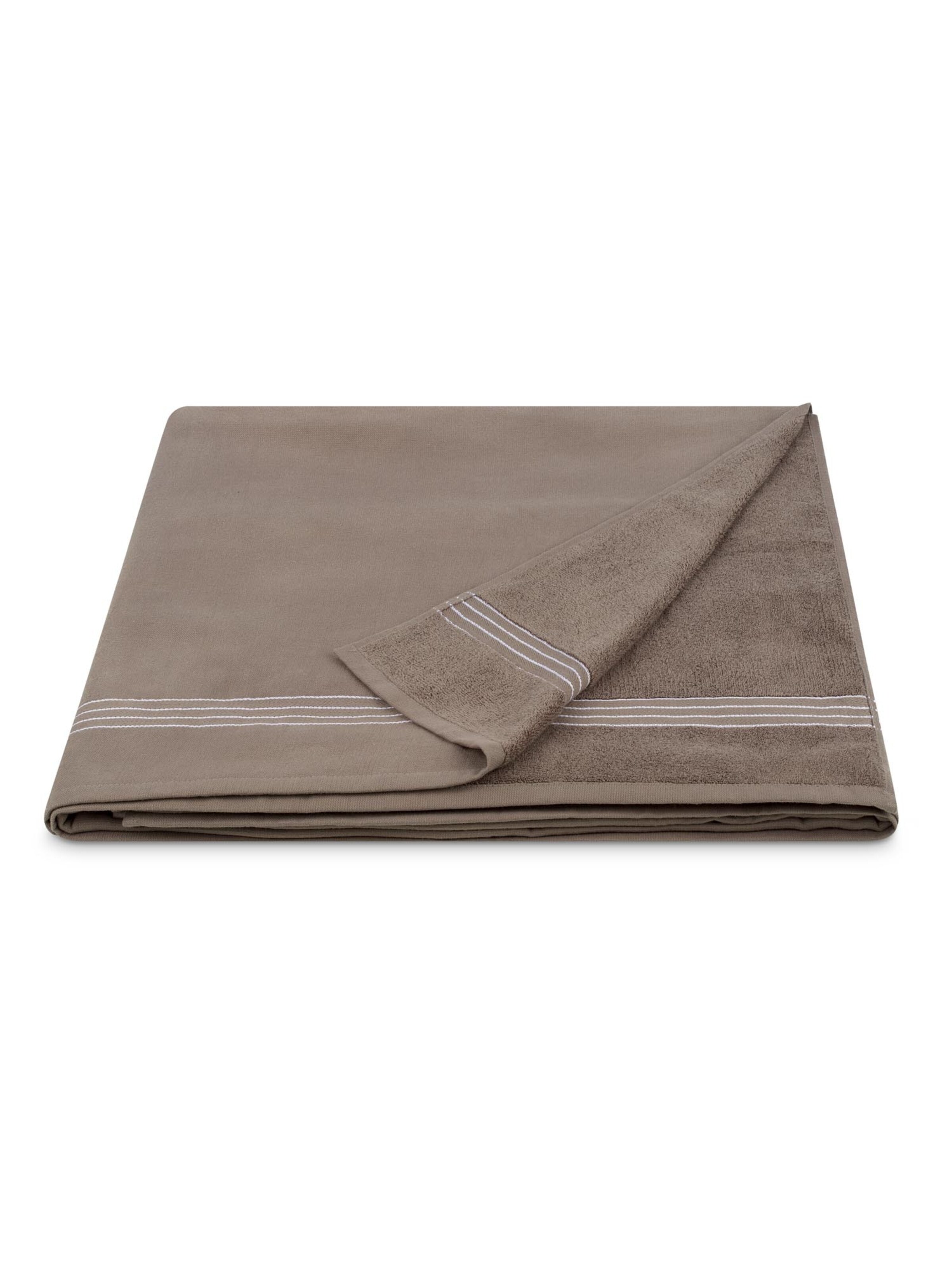 ROSS Handtuch 'Maxi'‌‌‌‌‌ in Grau: Vorderseite