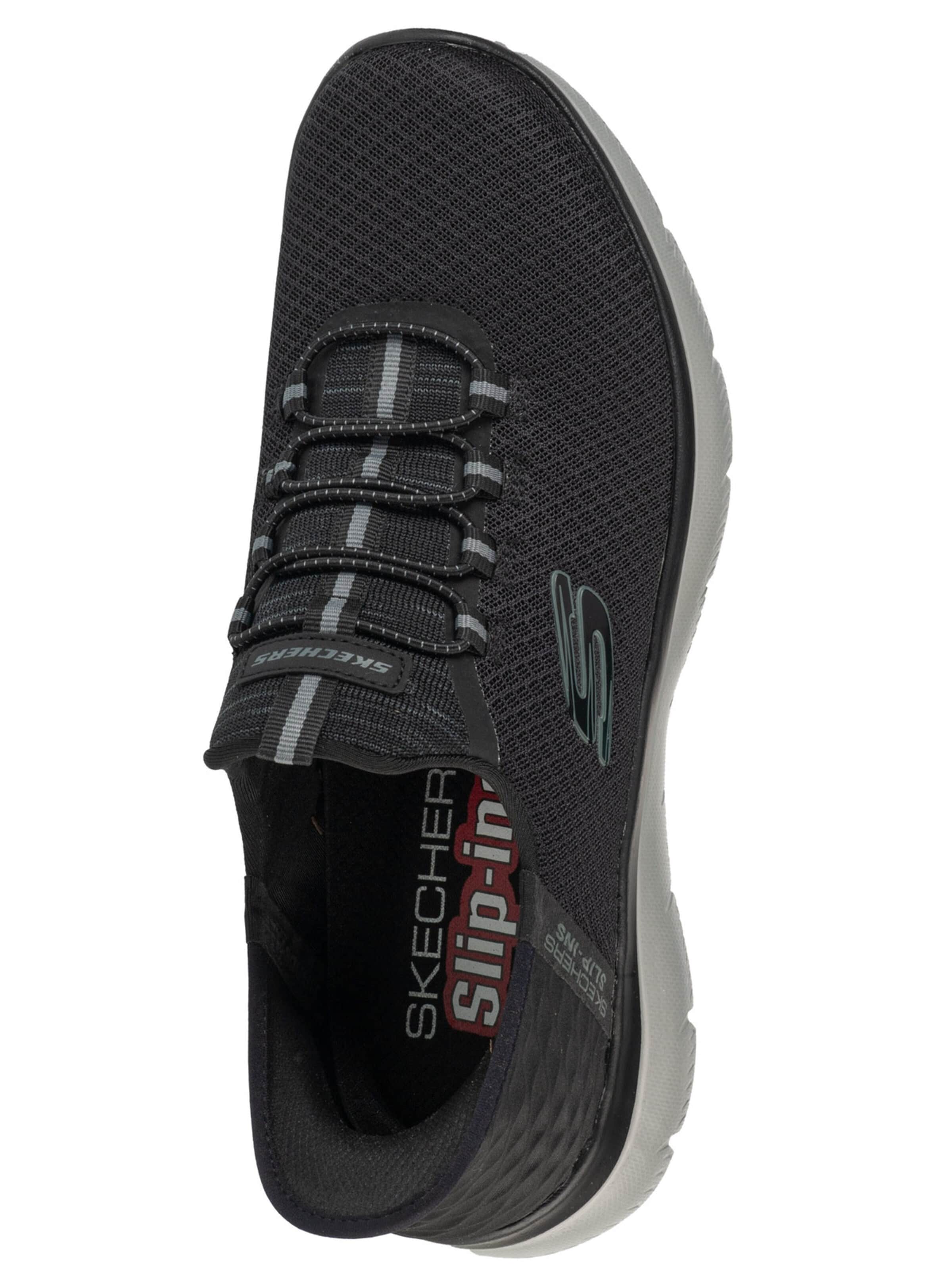 SKECHERS Sneakers laag 'Skechers Slip-Ins Summits - High Range' in Grijs