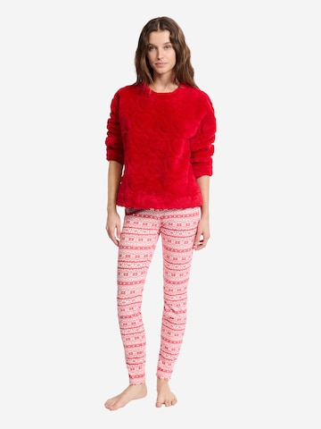 ETAM Pyjama in Rot: Vorderseite