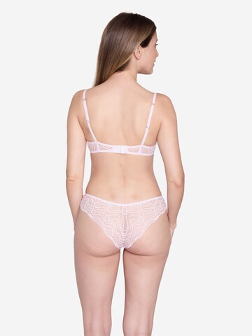 JOOP! Jeans Bustier BH ' Wave Lace' in Roze