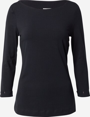 ESPRIT Majica | črna barva: sprednja stran