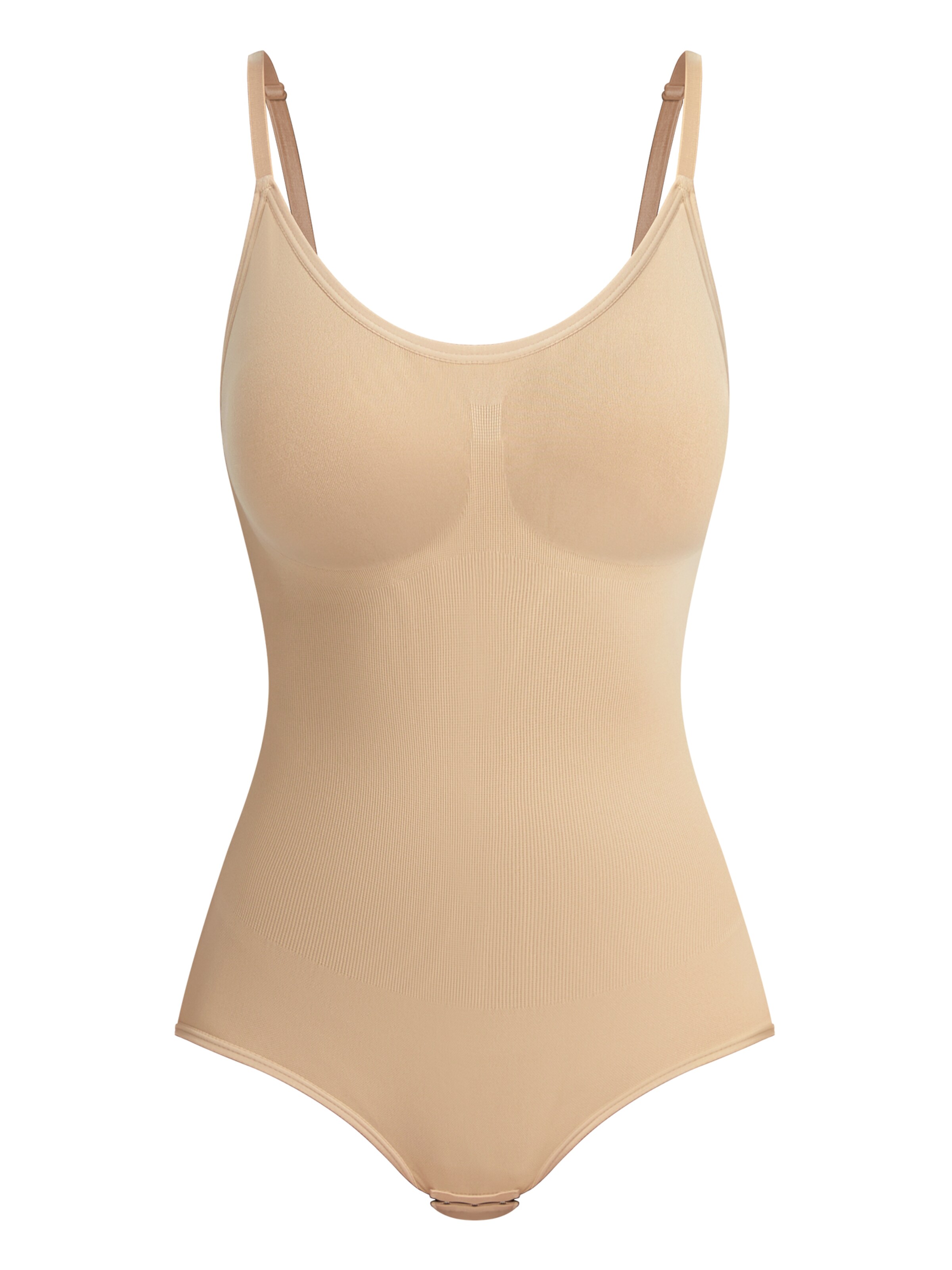 VOXSHE Shaping Bodysuit 'shapewear' in Beige: front