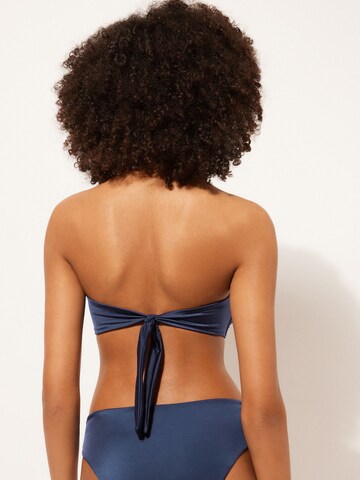 CALZEDONIA Bandeau Bikinitop in Blau