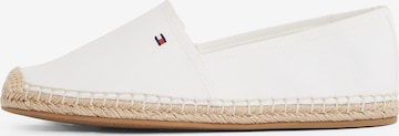 TOMMY HILFIGER - Alpargatas en blanco: frente
