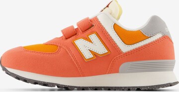 Baskets ' 574 HOOK & LOOP' new balance en orange