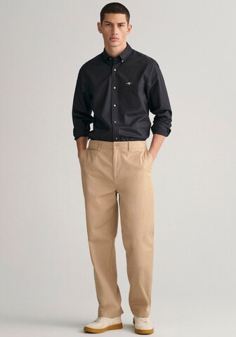 GANT Slim fit Skjorta i svart