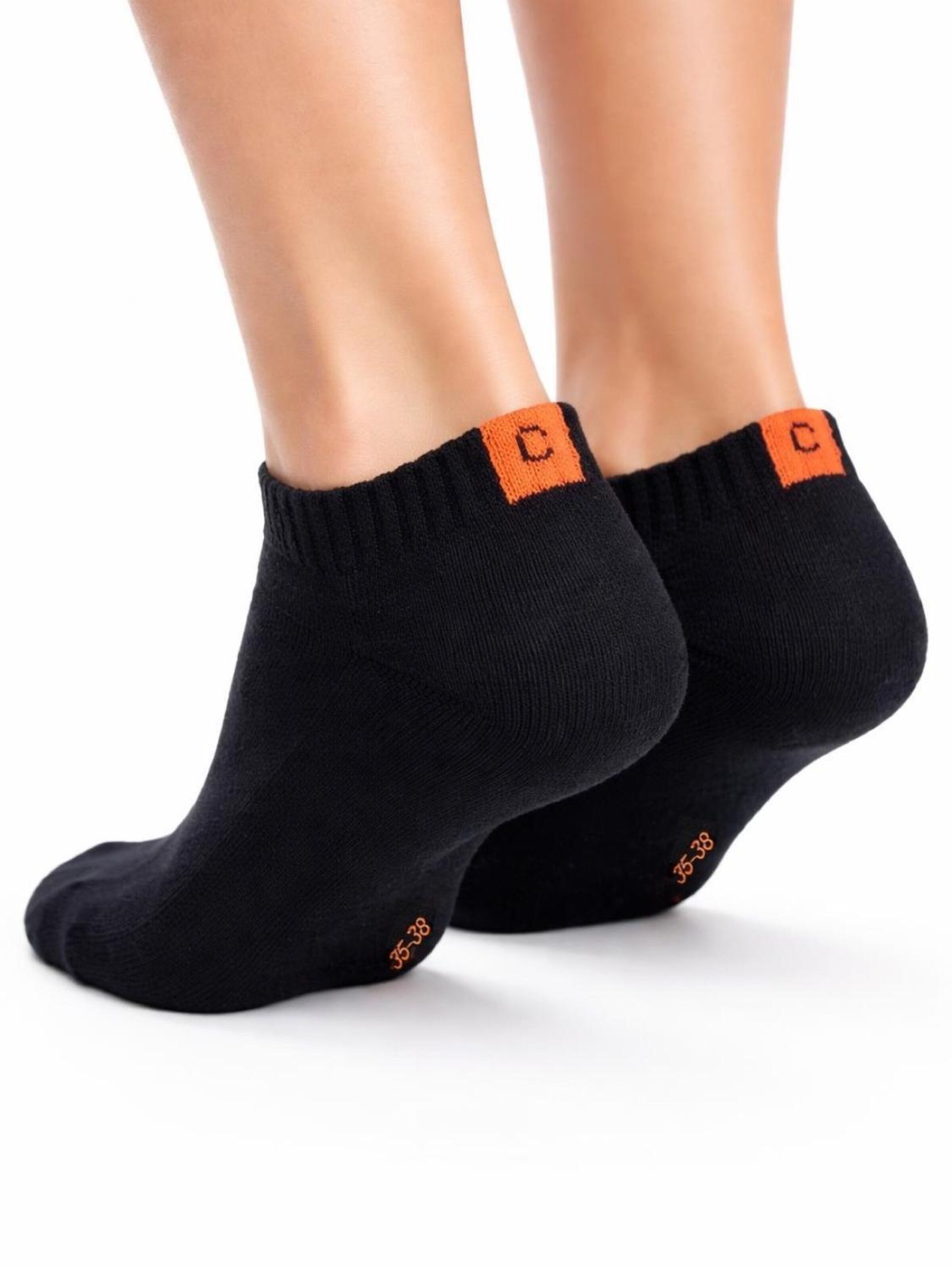 Cocain Underwear Athletic Socks 'mit Frotteesohle' in Black