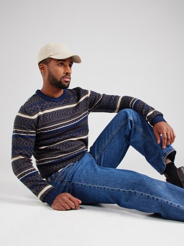 BLEND Trui in Blauw: voorkant