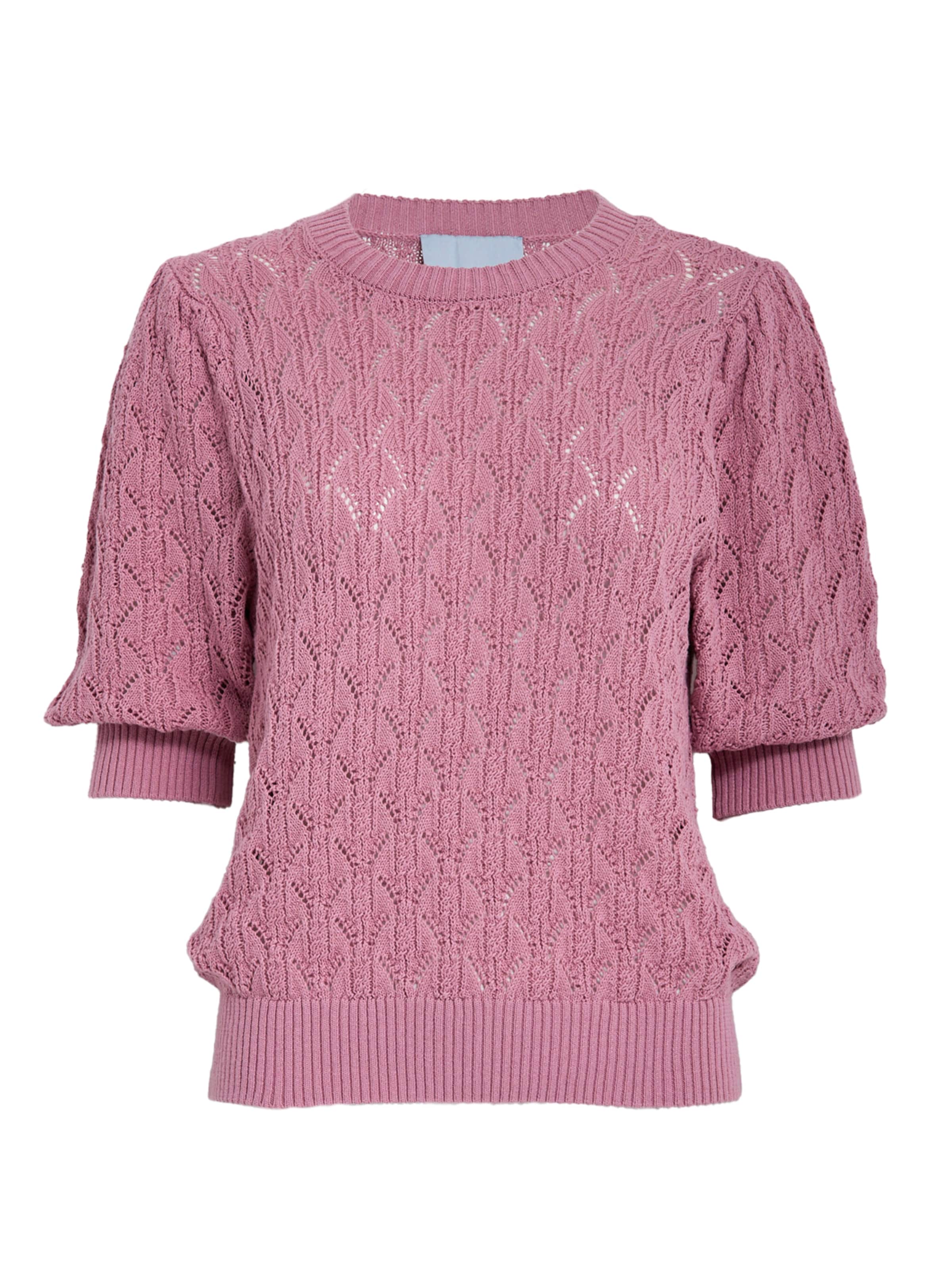 minus Svetr 'Lamina' – fialová: přední strana