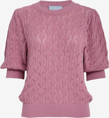 Pull-over 'Lamina' minus en violet : devant