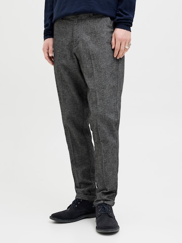 Regular Pantaloni cu dungă 'JPSTACE JJHENRY' de la JACK & JONES pe gri: față