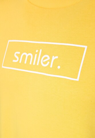 smiler. Sweater 'Cuddle' in Yellow