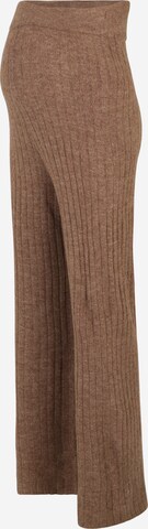 Vero Moda Maternity - Loosefit Pantalón 'LULU LEFILE' en marrón: frente