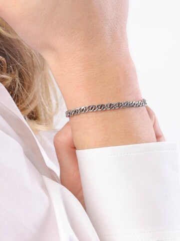 Lucardi Armband 'Basic' in Silber