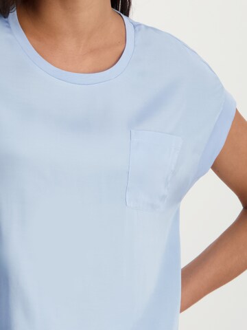 Camicia da donna di monari in blu