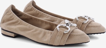 Kennel & Schmenger Ballet Flats ' PIA ' in Brown