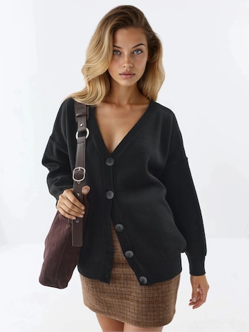 Cardigan 'Strickjacken' My fashion en noir : devant