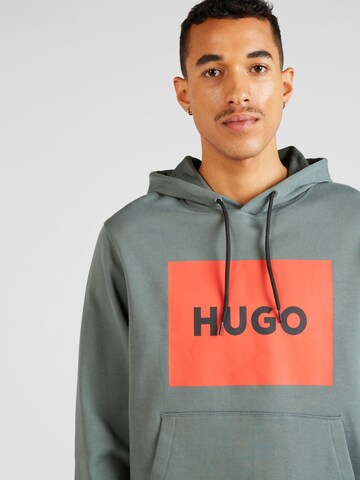 HUGO Sweatshirt 'Duratschi' i grön