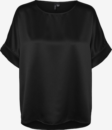 VERO MODA Blouse 'MERLE' in Zwart: voorkant