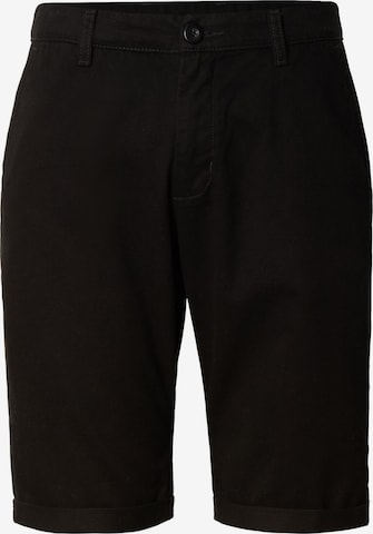 Urban Classics Chino trousers in Black: front