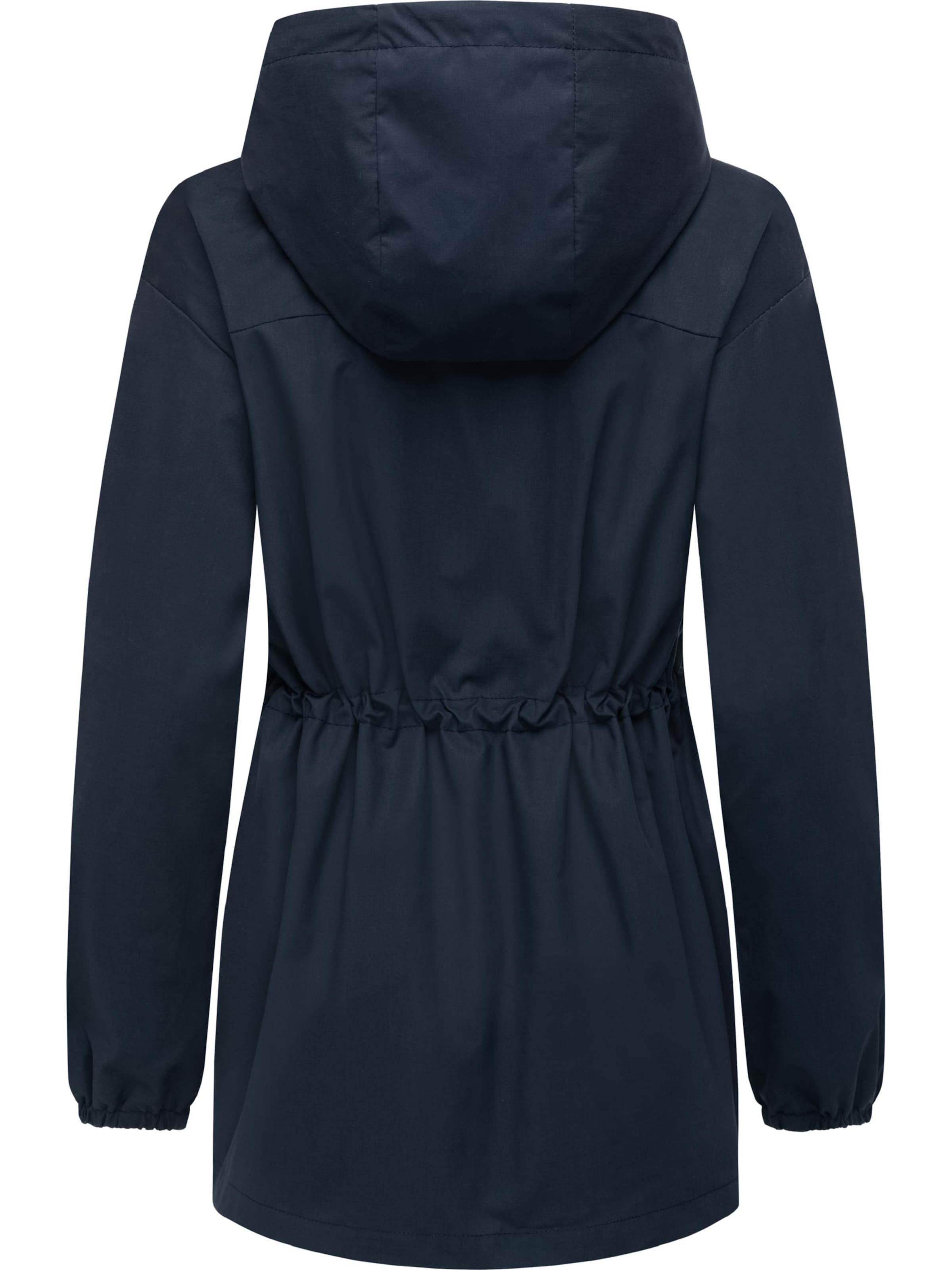 Parka mi-saison 'Monadissimo B' Ragwear en bleu