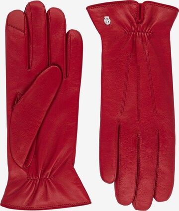 Roeckl - Guantes con dedos en rojo