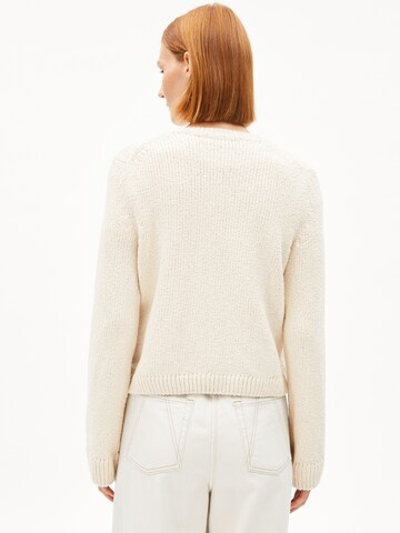 ARMEDANGELS Gebreid vest in Beige