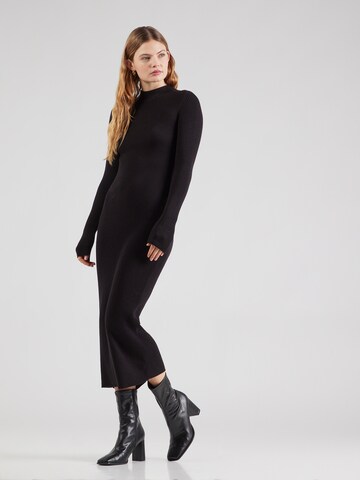 STUDIO SELECT Strikkjole 'Auguste' i sort: forside