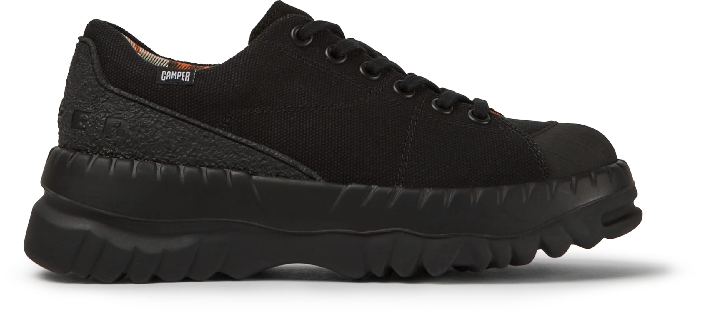 CAMPER Sneakers laag 'Teix' in Zwart