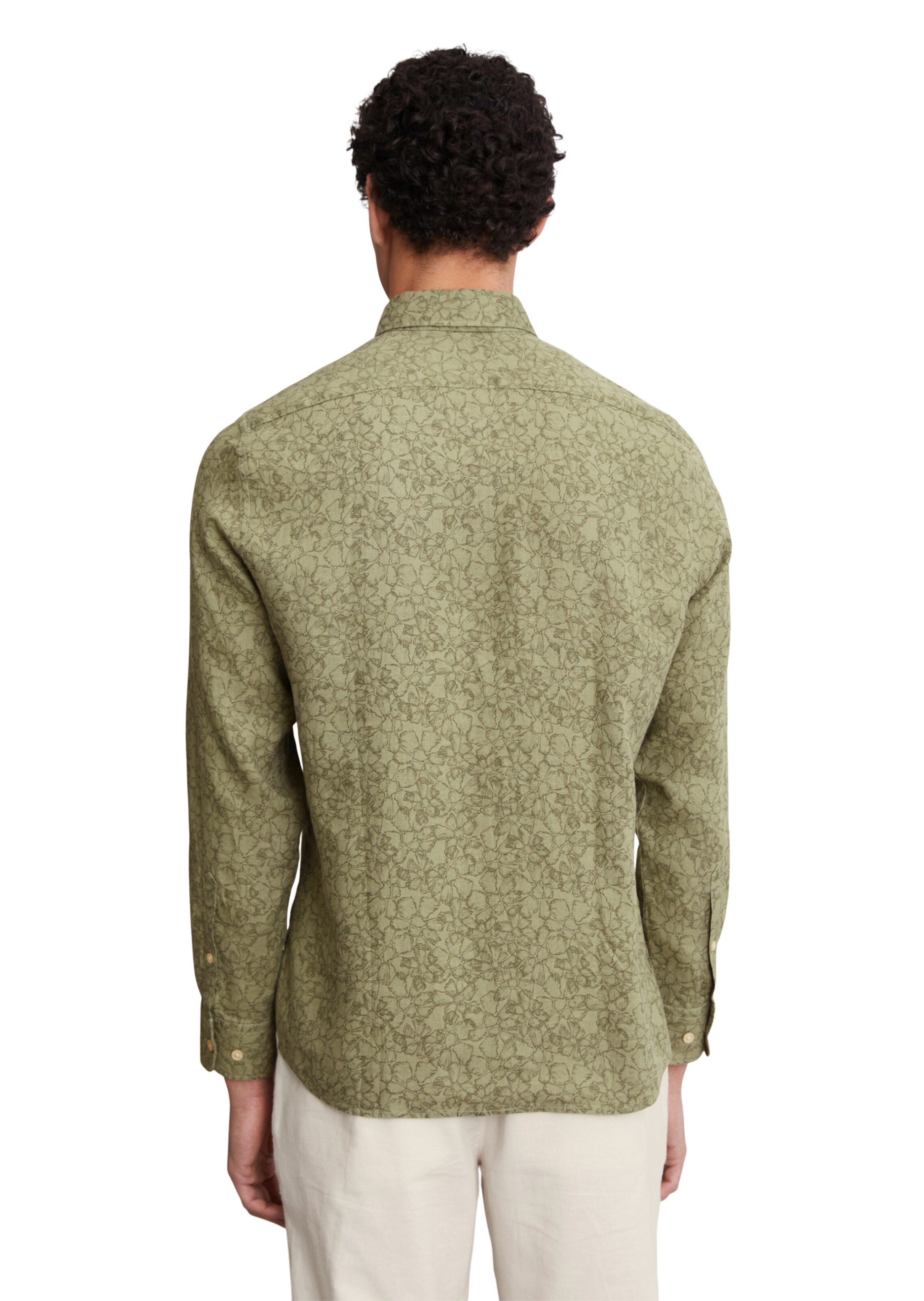 Marc O'Polo Regular fit Button Up Shirt in Green