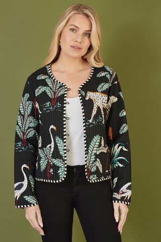Yumi Jacke in Schwarz