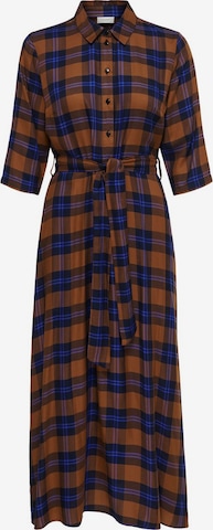 JDY Shirt Dress 'Stay' in Brown: front