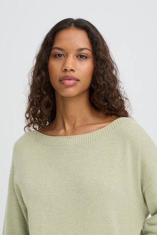 Pull-over ' SELLA ' ICHI en vert