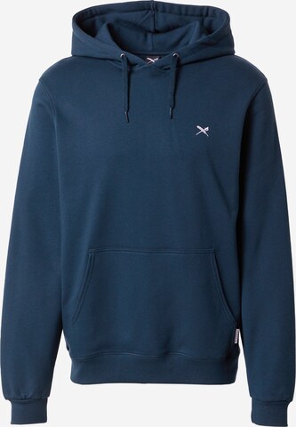 Iriedaily - Ajuste regular Sudadera en azul: frente