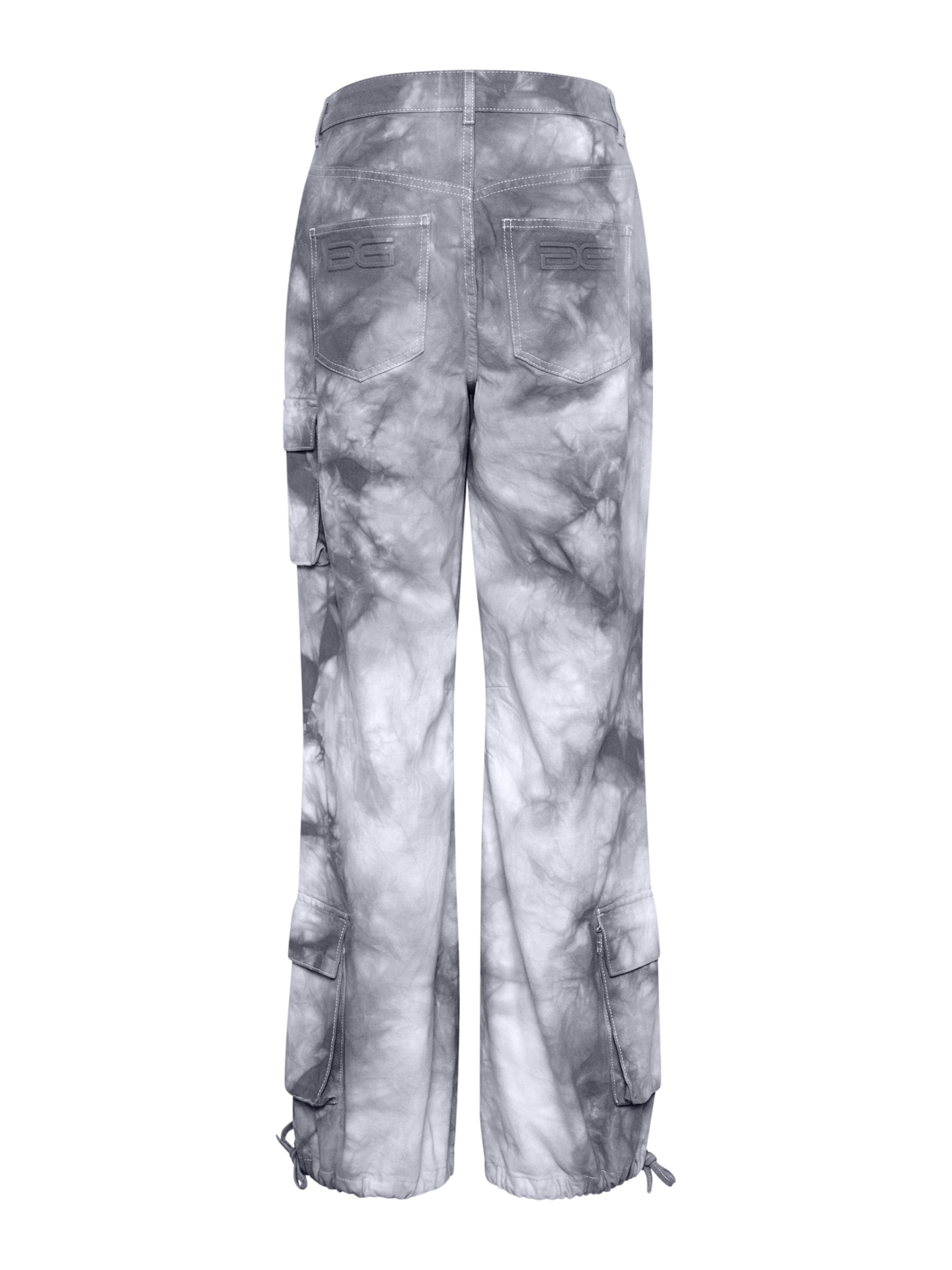 Gestuz Laiad sääred Klapptaskutega püksid 'Kala', värv hall