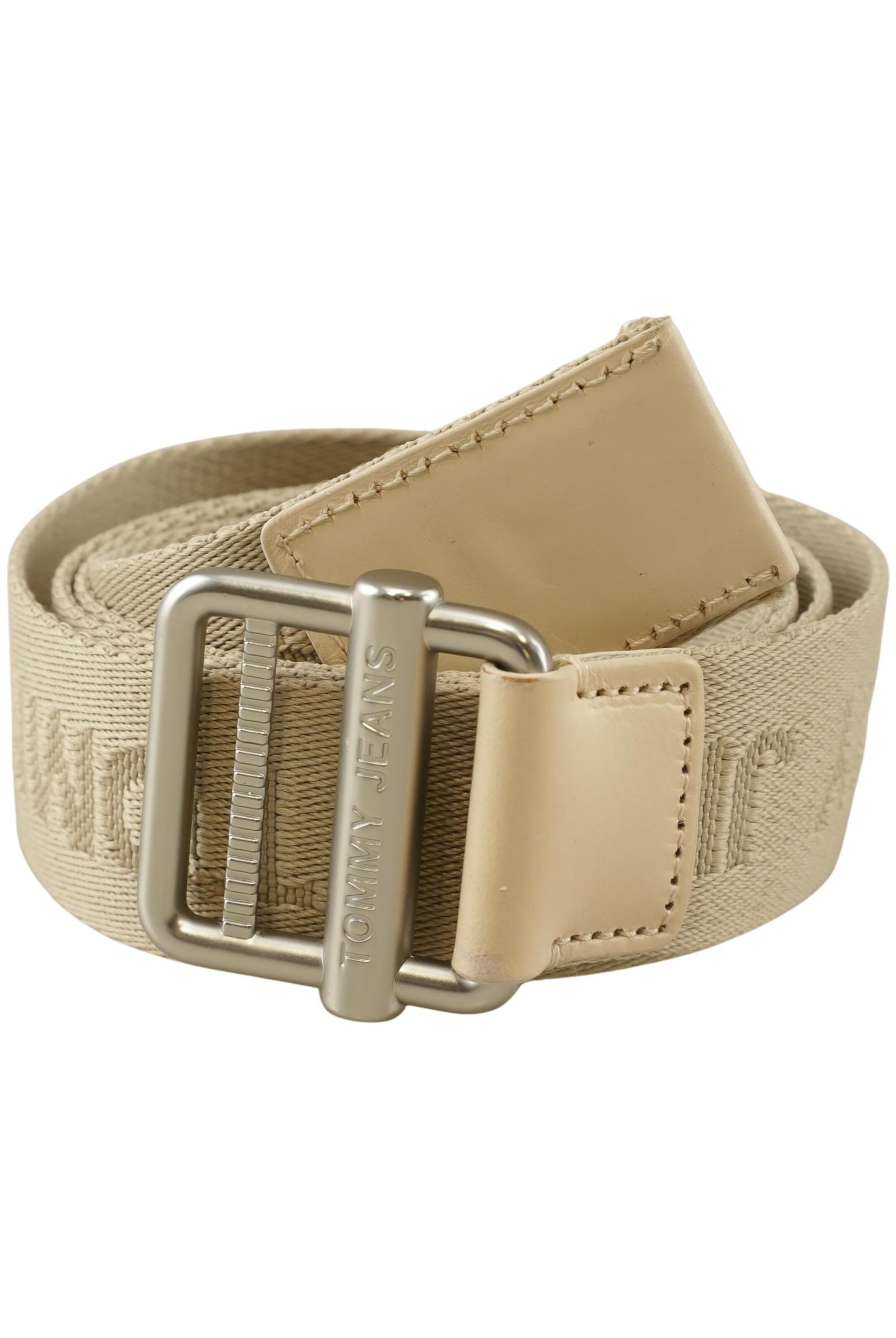 Tommy Jeans Belt in One size in Beige: front