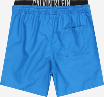 Calvin Klein Swimwear Board Shorts 'Intense Power' in Blue