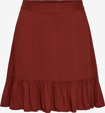 PIECES Skirt 'Laura' in Red: front