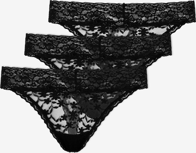 SNOCKS Stringit värissä musta, Tuotenäkymä