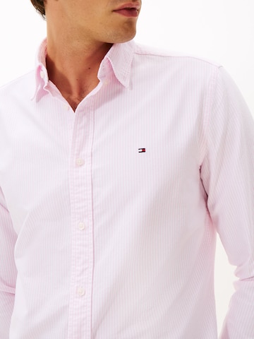 TOMMY HILFIGER Regular Fit Hemd 'Heritage' in Pink