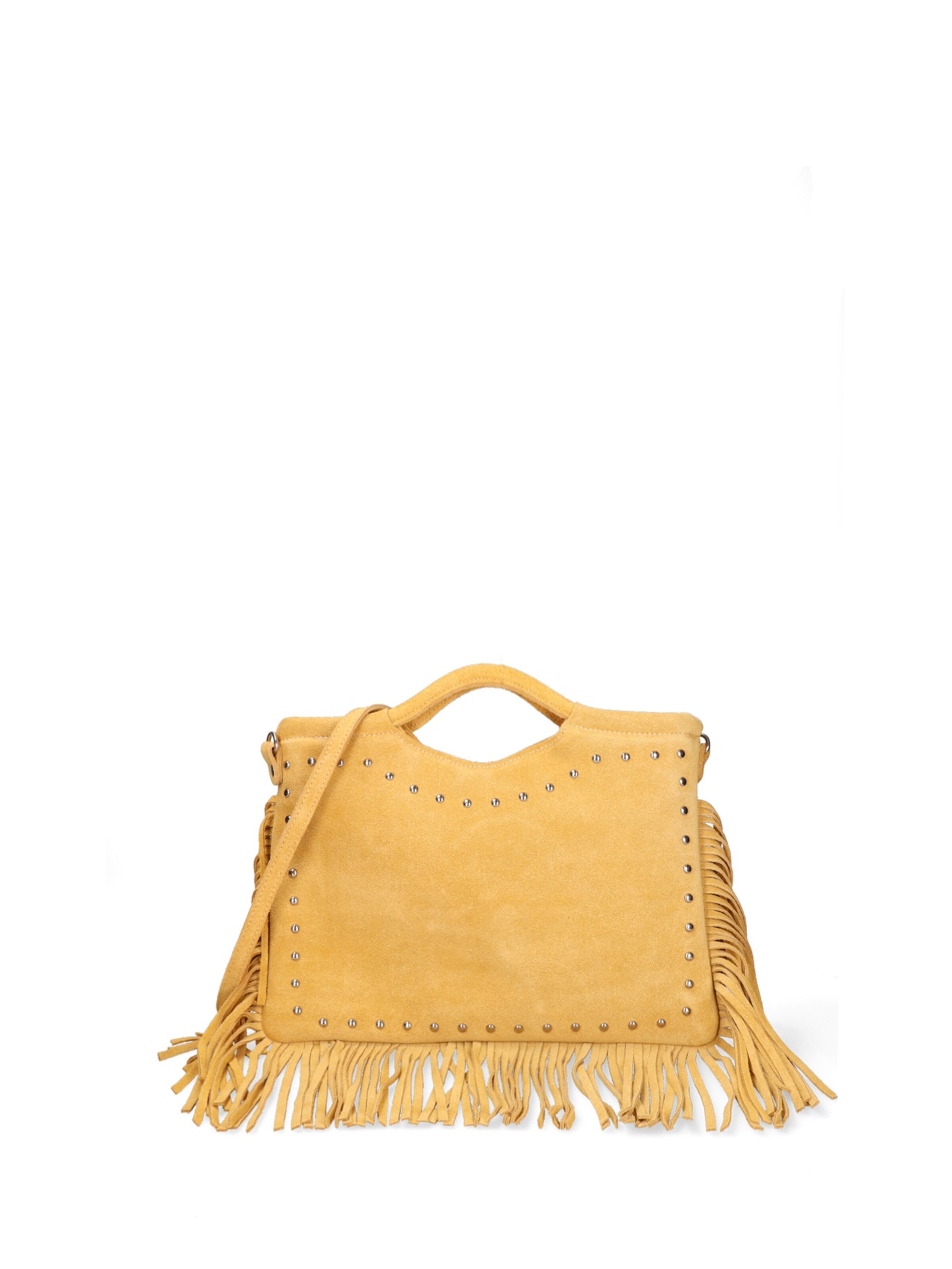 Gave Lux Handbag 'Silvana Nova' in Yellow: front