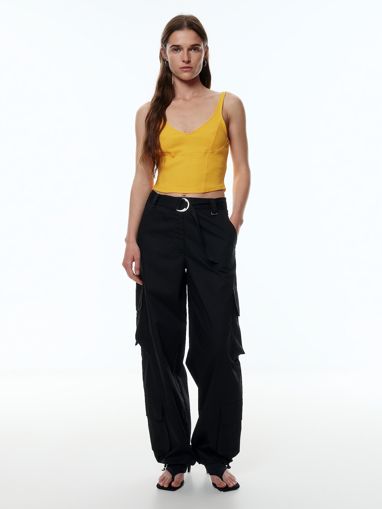 EDITED Haut 'Dinah' orange