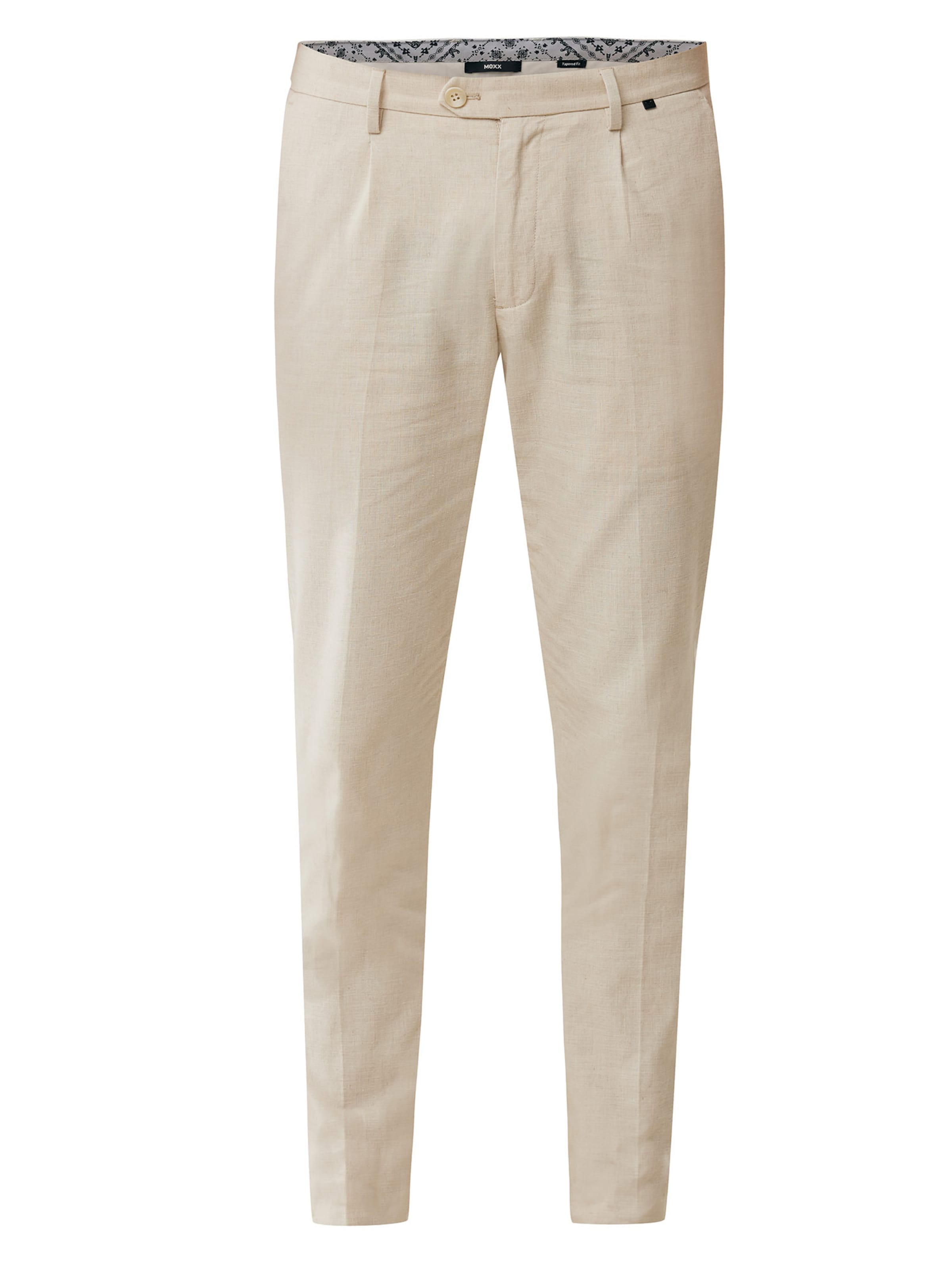 Tapered Pantaloni eleganți de la MEXX pe bej: față