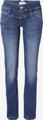 FREEMAN T. PORTER Slimfit Jeans 'Amelie' in Blauw: voorkant